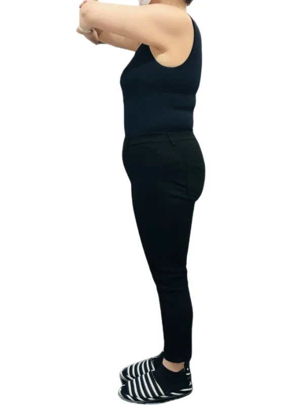 ウエストもスッキリしました! ビフォー