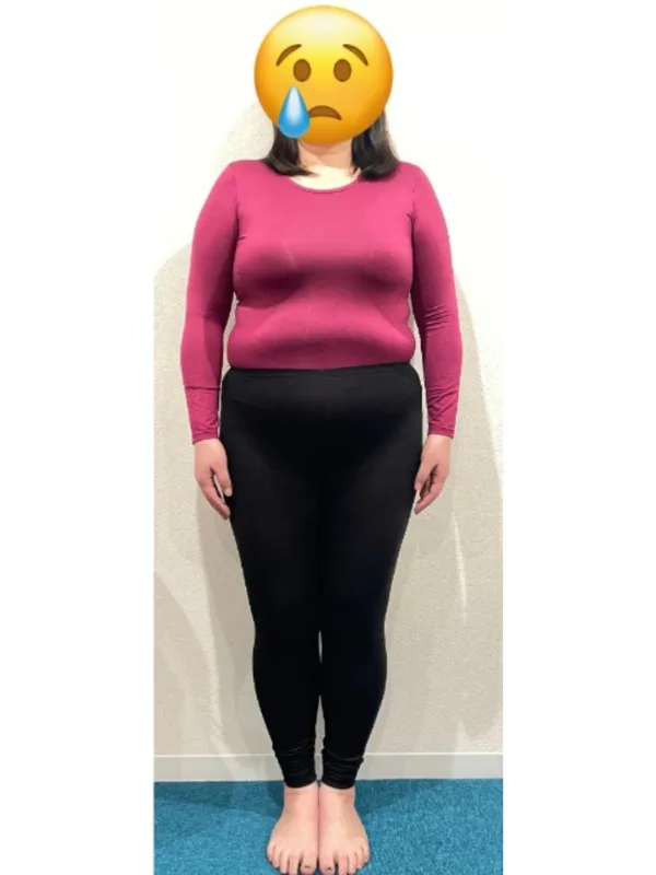 ぽっちゃり体型からやせたい! ビフォー