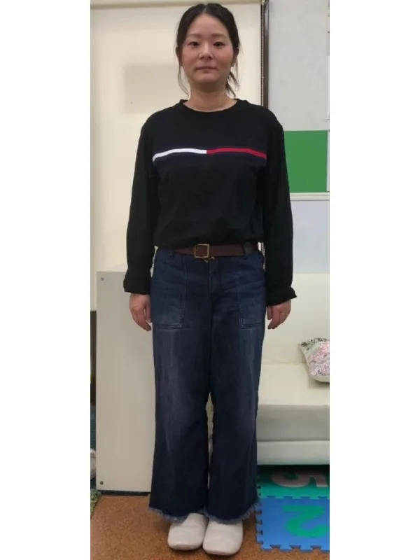 苦手な運動はゼロで痩せました！ ビフォー