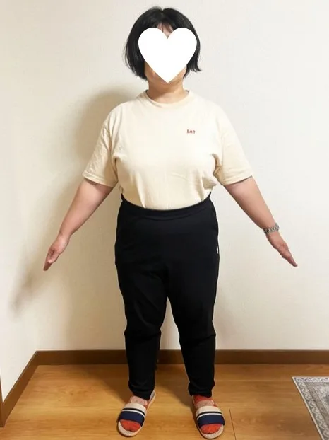 どんどん体重が落ちました！ ビフォー