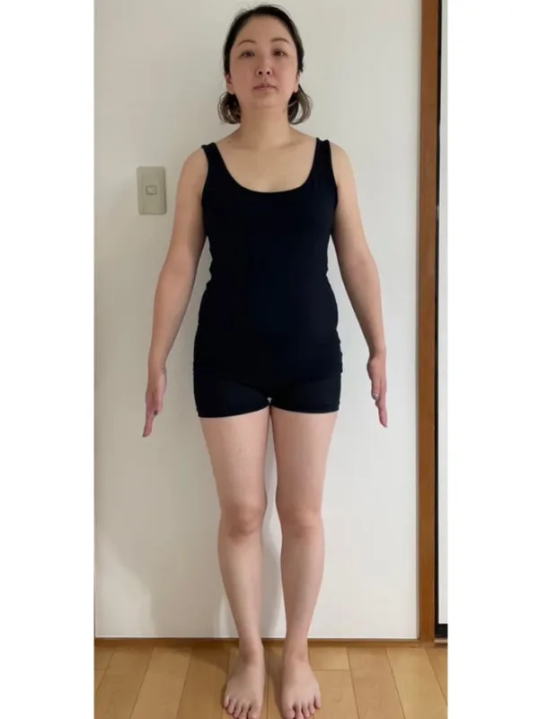 運動なしでみるみる痩せた！ ビフォー