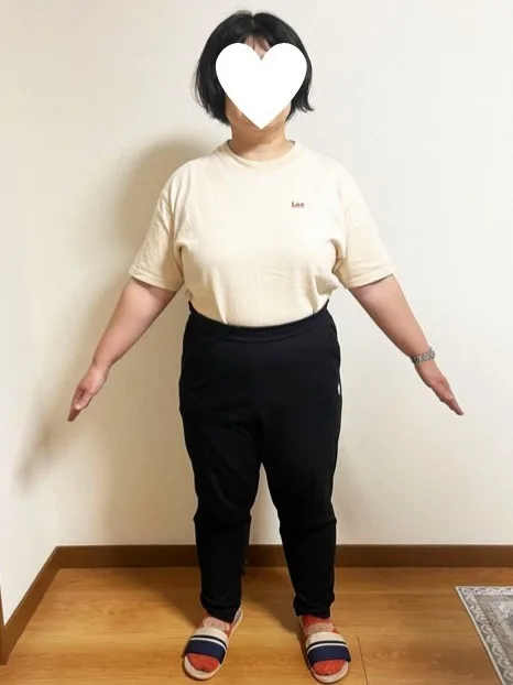 どんどん体重が落ちました！ ビフォー