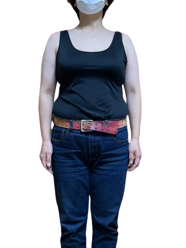 ウエストもスッキリしました！ ビフォー