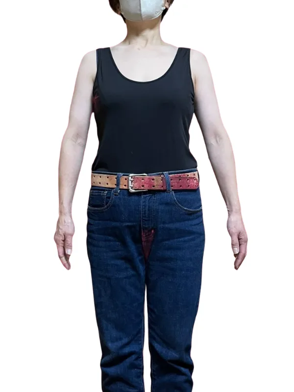 ウエストもスッキリしました！ アフター