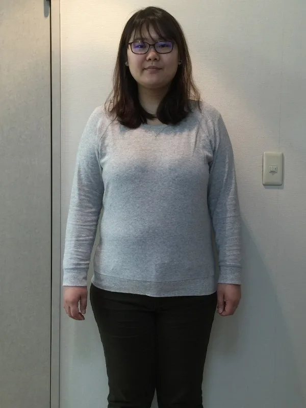 楽に本当に痩せてびっくり！ ビフォー