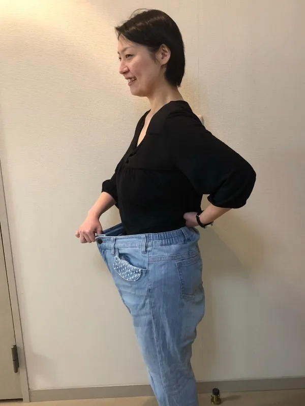 ウエストもスッキリしました！ アフター