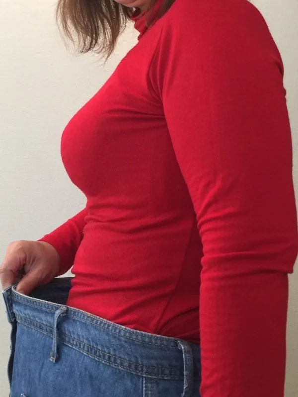 ラクに痩せられて嬉しい! アフター