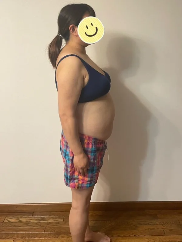 3ヶ月でダイエット達成しました! ビフォー