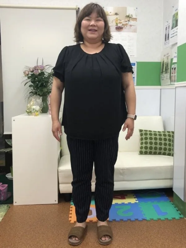 二重アゴがなくなりました！ ビフォー