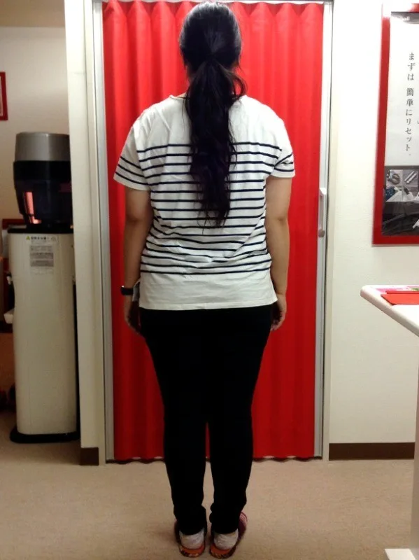 自信がついてきました! ビフォー