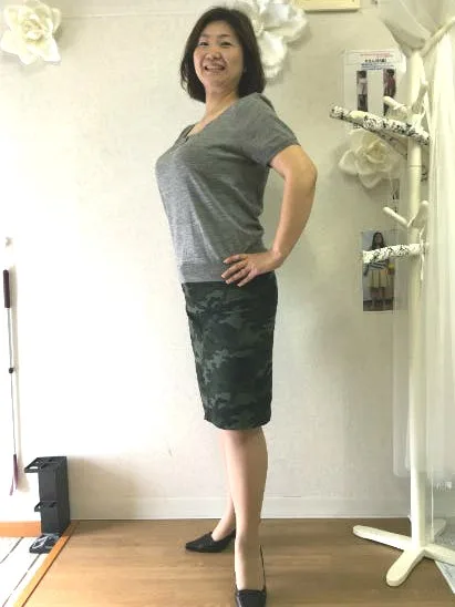 体重がしっかり減りました！ アフター