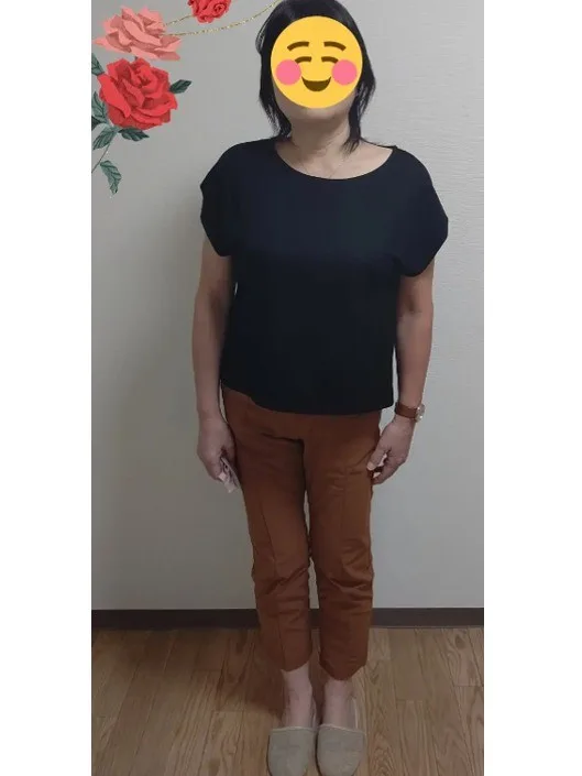 姿勢も良くなり腰の痛みも軽減! ビフォー