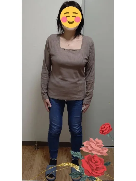 姿勢も良くなり腰の痛みも軽減! アフター