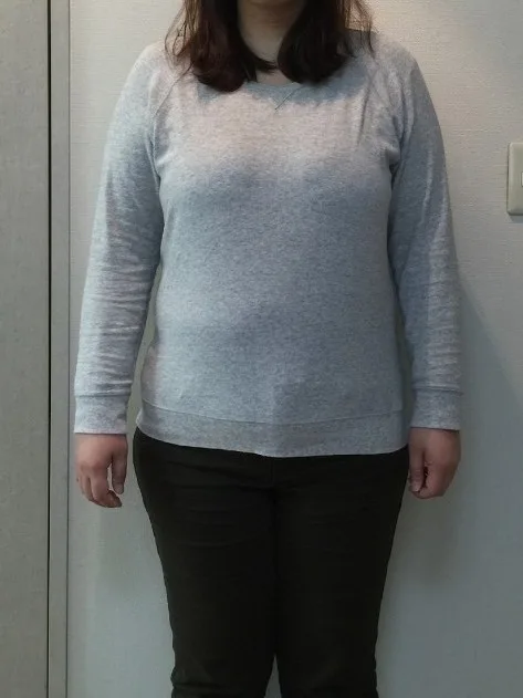 楽に本当に痩せてびっくり！ ビフォー