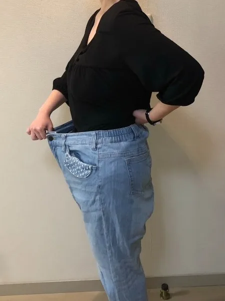 ウエストもスッキリしました！ アフター