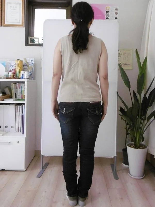 ウエストもスッキリしました！ ビフォー