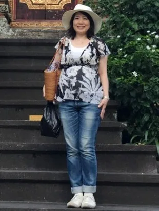 お腹が驚くほどスッキリした！ ビフォー