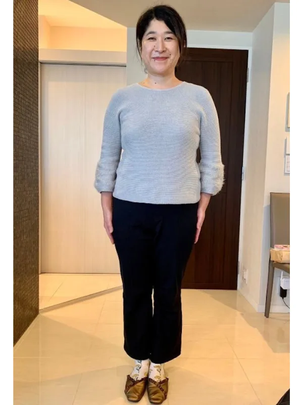 運動せずに痩せました！ ビフォー