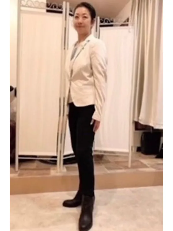 ぽっこりお腹が解消されました！ アフター