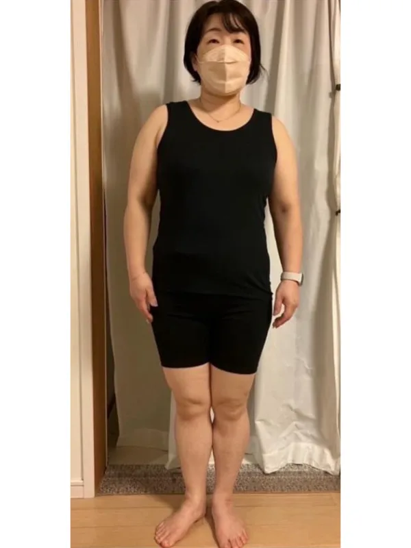 体調も良くなった事が嬉しい！ ビフォー