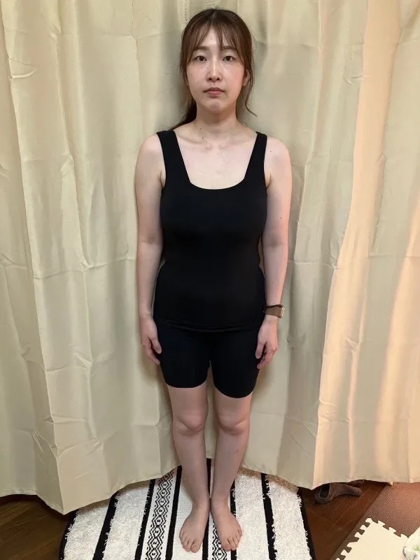 運動なしで痩せました！ ビフォー