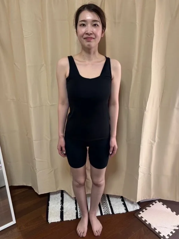 運動なしで痩せました！ アフター