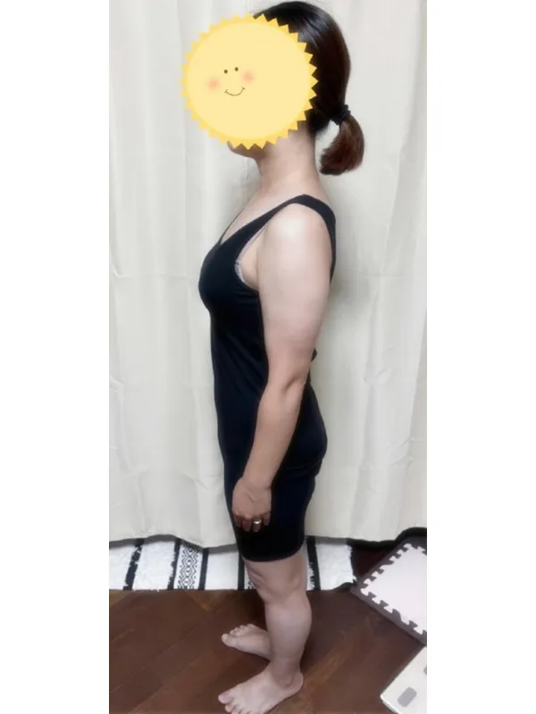 お腹周りのサイズダウンに成功！ アフター