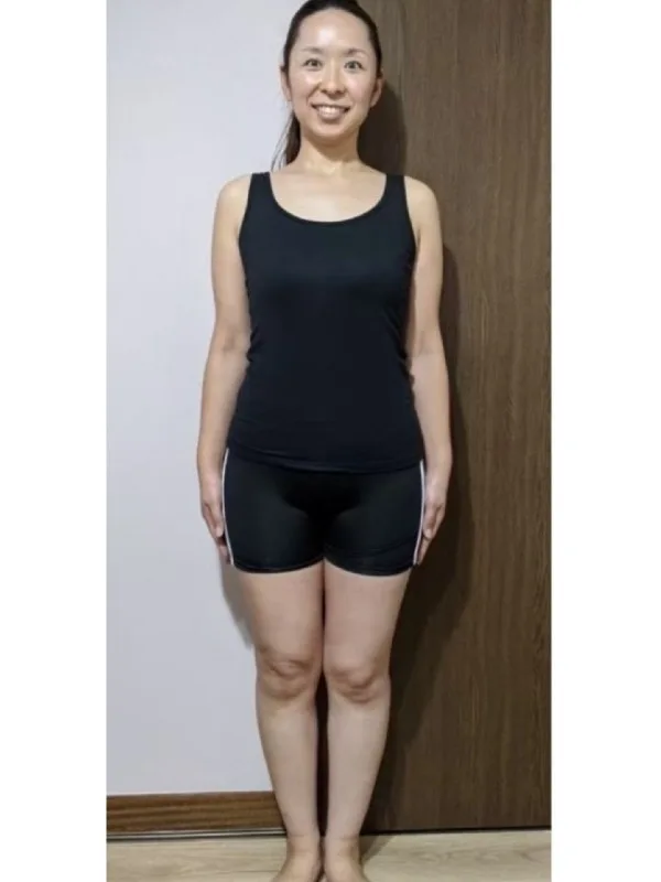 ウエストもスッキリしました！ ビフォー