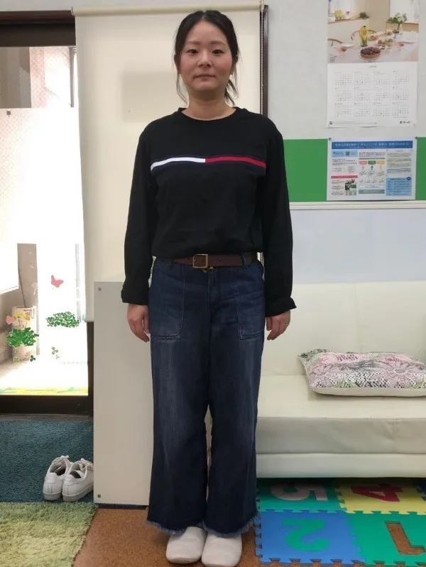 苦手な運動はゼロでダイエット成功！ ビフォー