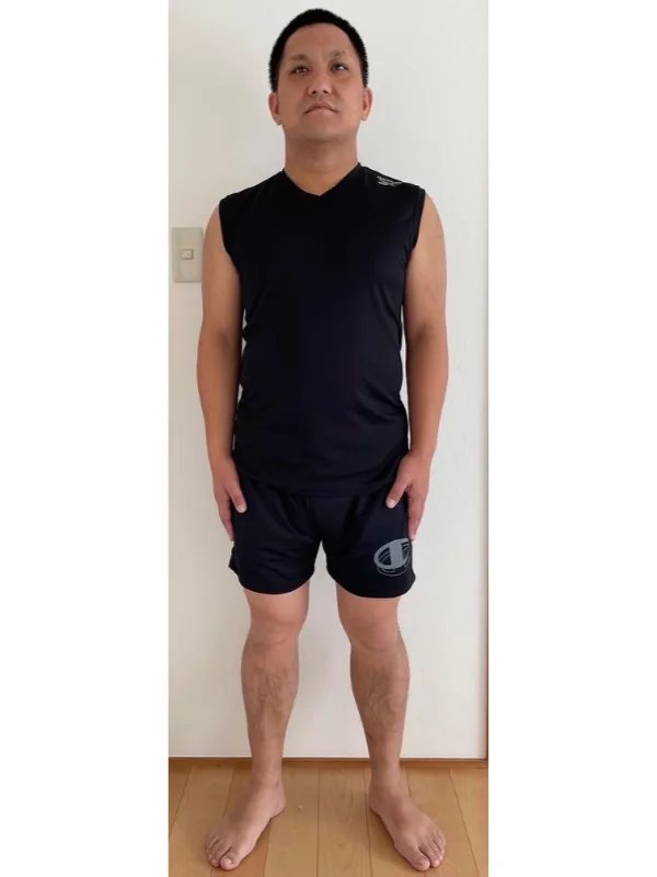 お腹もスッキリ痩せました! アフター