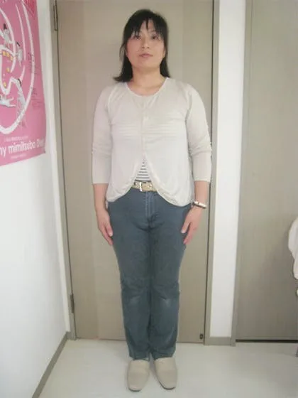 苦手な運動もなしで痩せました! ビフォー