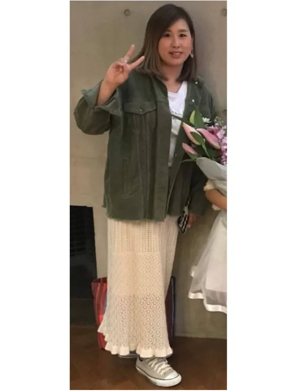 代表の私も痩せました！ ビフォー