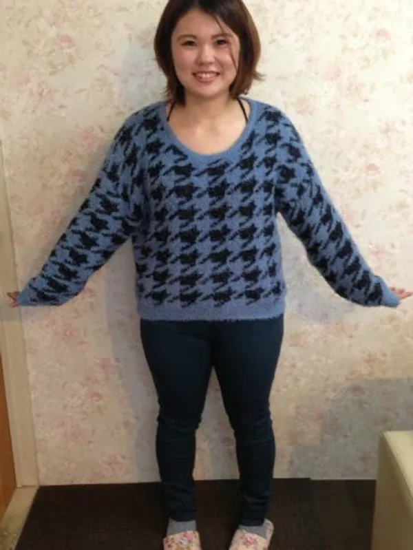 耳つぼダイエットに本当に感謝！ ビフォー