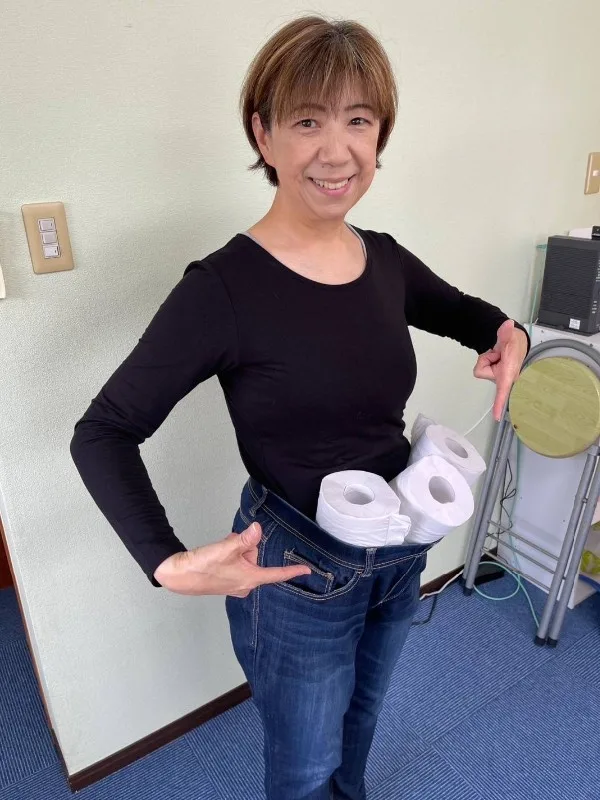 ウエストもスッキリしました！ アフター