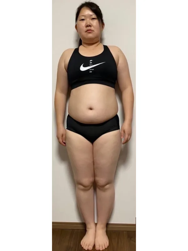 体重がスルスル減っていく! ビフォー