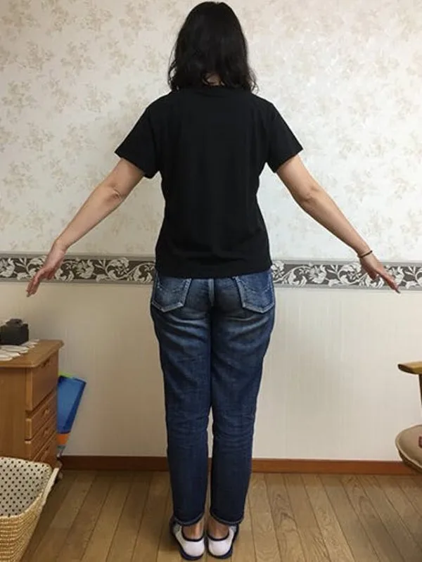 産後太りも解消しました！ ビフォー