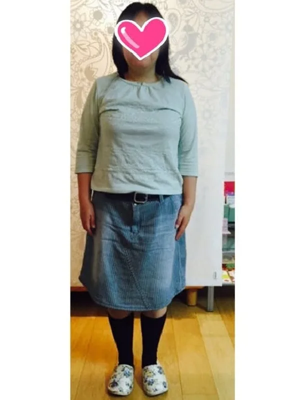 大幅ダイエットで綺麗に大変身！ ビフォー