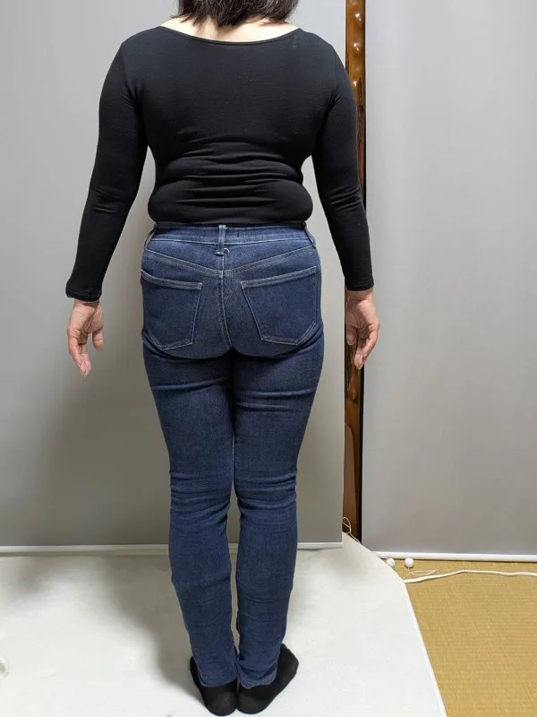 着られなかった服が着れました！ ビフォー