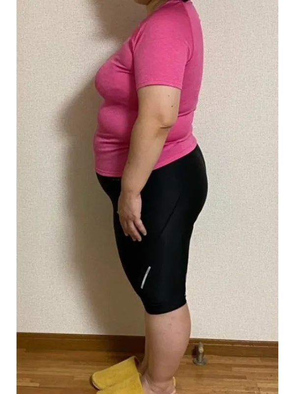 思い通りに痩せられて良かった！ ビフォー