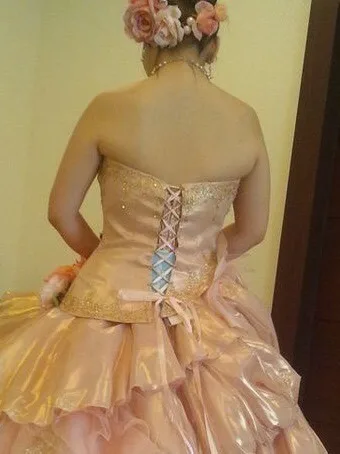 ドレスを着て最高の結婚式! ビフォー